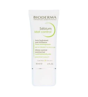 Bioderma Sébium Mat Control light moisturizing anti-shine cream to reduce shine and the appearance of enlarged pores