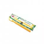 Lamazuna Bioplastic toothbrush with replaceable head, medium hard, yellow