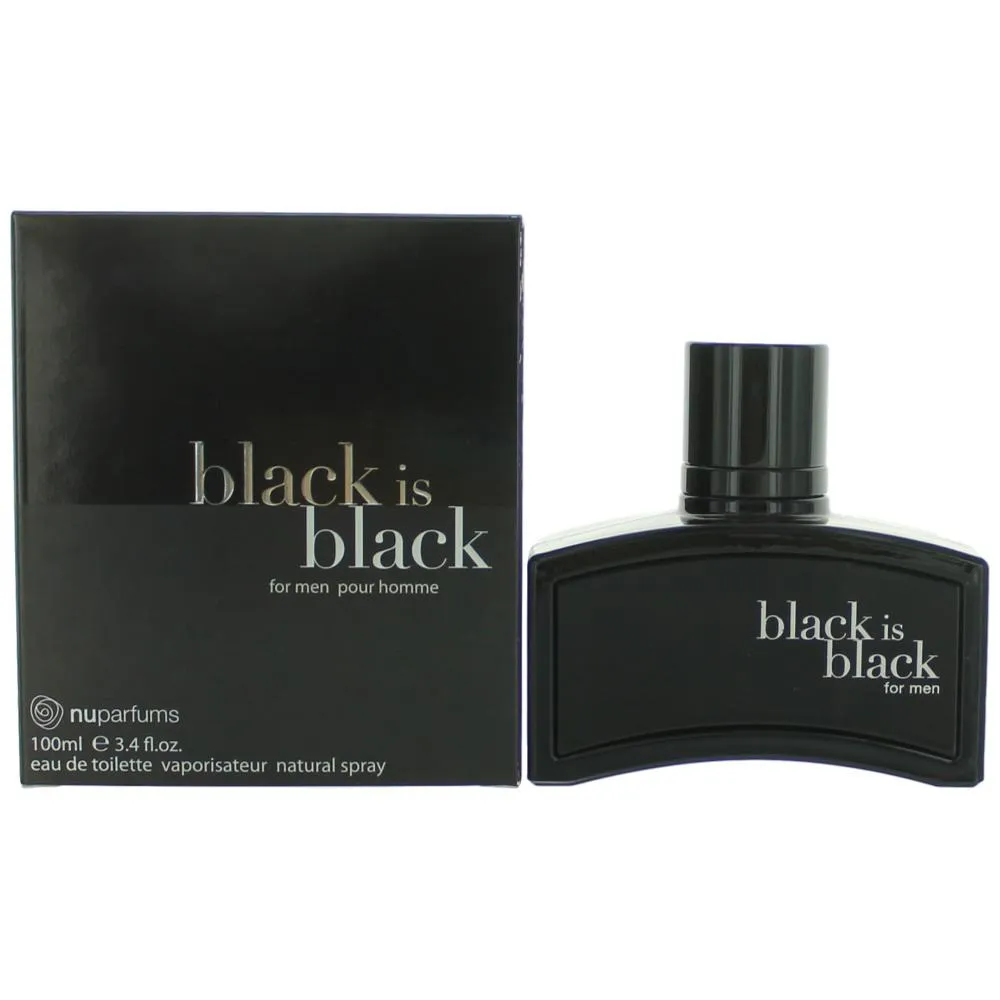 Black Is Black for Men Eau de Toilette for Men 100 ml
