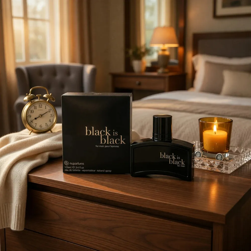 Black Is Black for Men Eau de Toilette for Men 100 ml