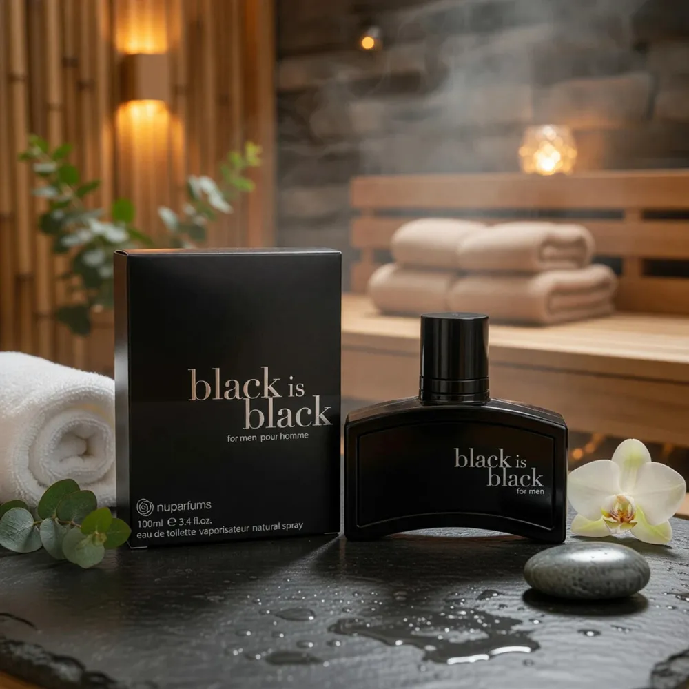 Black Is Black for Men Eau de Toilette for Men 100 ml