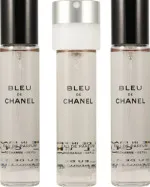 Bleu de Chanel EDP refill with spray 20 ml + EDP refill 2 x 20 ml M 60 ml