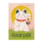 Blossombs Seed Bombs - Small Gift - Good Luck Doll - Cat (2 pcs) - an original and practical gift in one