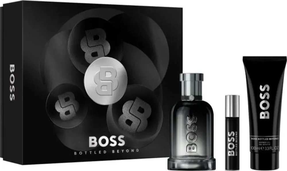 Boss Boss Bottled Beyond Eau de Parfum for Men 100 ml + EDP mini 10 ml + shower gel 100 ml