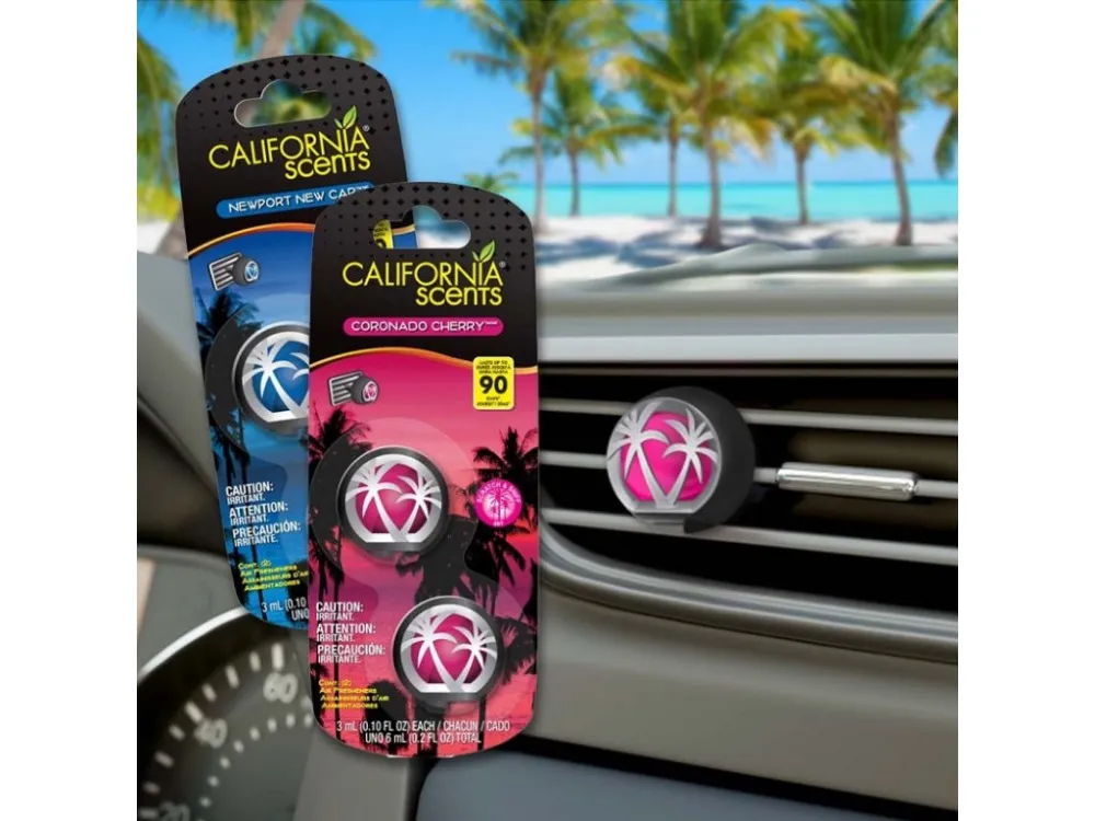 Mini Diffuser Golden State Delight car fragrance 2 x 3 ml 2x3 ml
