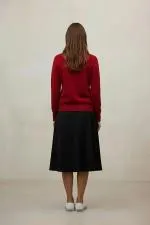 Ecoalf Caqui Knit Red