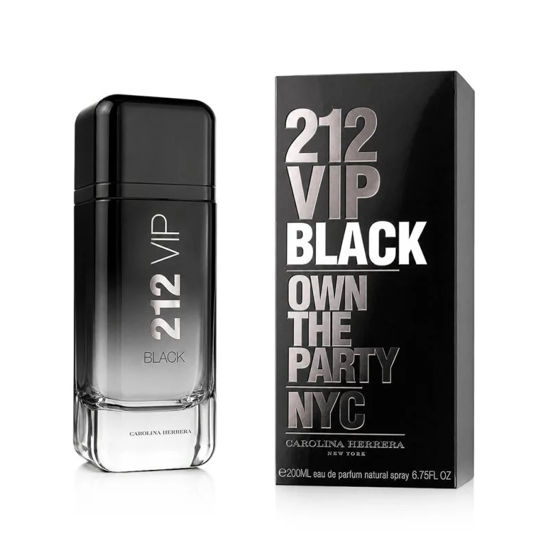 212 VIP Black Eau de Parfum for Men 200 ml
