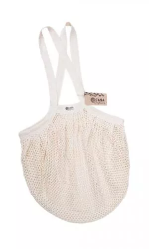 Tierra Verde Mesh bag with small meshes - natural