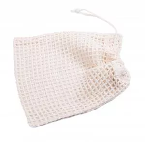 Tierra Verde Mesh bag - mini (1 piece) - made of bio-cotton, with drawstring