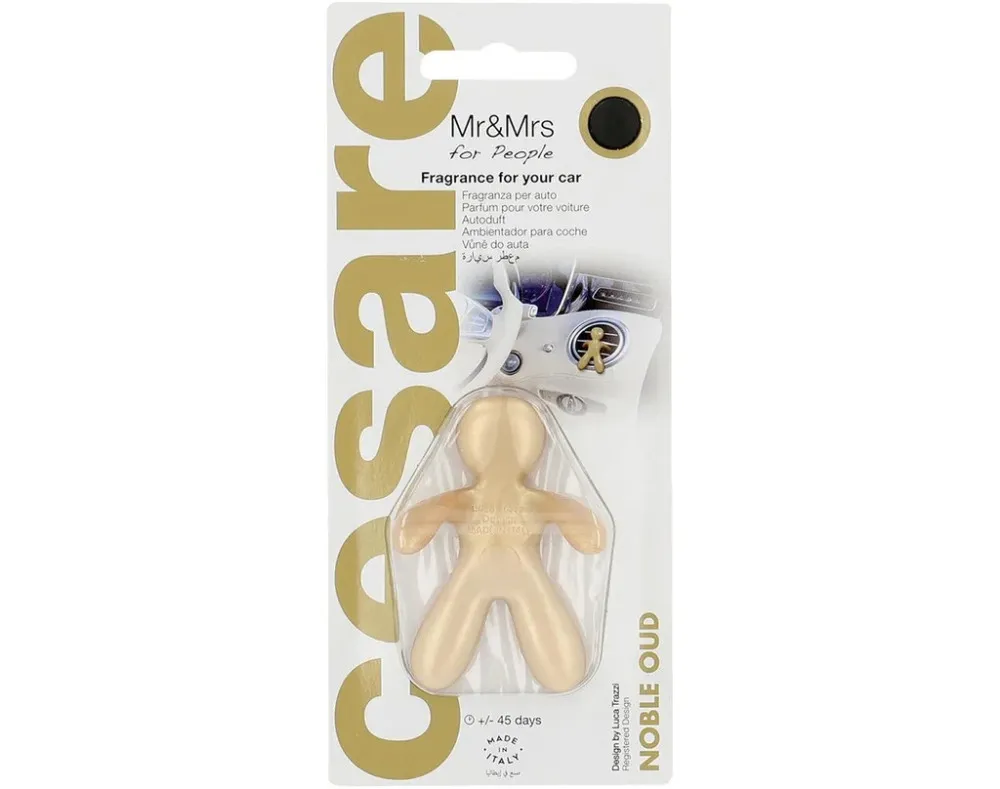 Cesare Noble Oud car fragrance gold