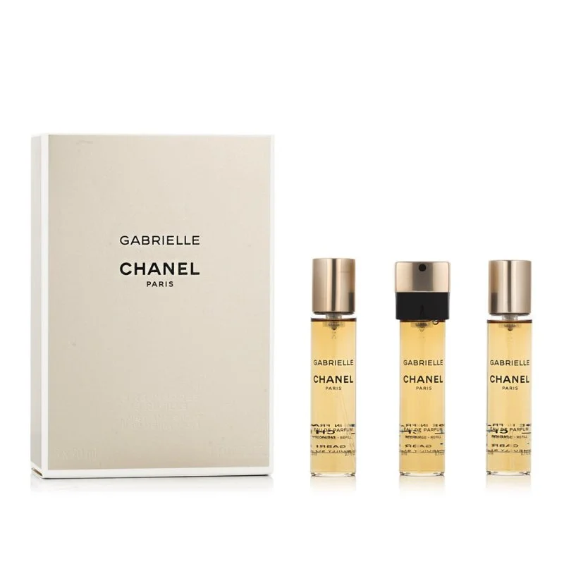 Chanel Gabrielle Eau de Toilette for Women 3 x 20 ml Pocket Spray Refill