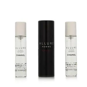 Chanel Allure Homme Sport eau de toilette for men 3x20 ml refillable bottle