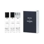 Bleu de Chanel EDT Refill 2 x 20 ml + EDT Refill with Atomizer 20 ml M 60 ml