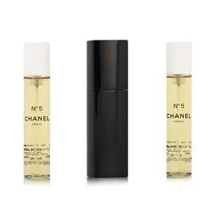 Chanel N°5 Eau De Toilette for women 3x20 ml refillable bottle