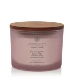 Joy + Laughter scented candle with 3 wicks 312 g