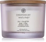 Joy + Laughter scented candle with 3 wicks 312 g