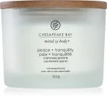 Peace + Tranquility scented candle with 3 wicks 312 g