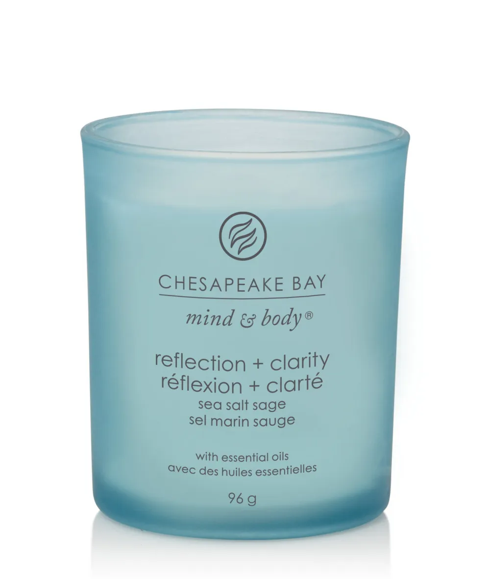 Reflection + Clarity scented candle 96 g