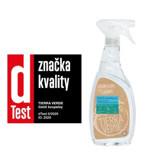 Bathroom cleaner with BIO mint essential oil