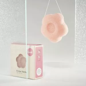 Kvitok Cleaning sponge Konjac with pink clay (body)