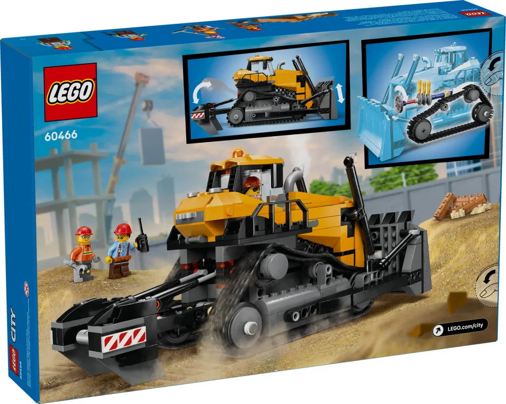 City 60466 Yellow Bulldozer