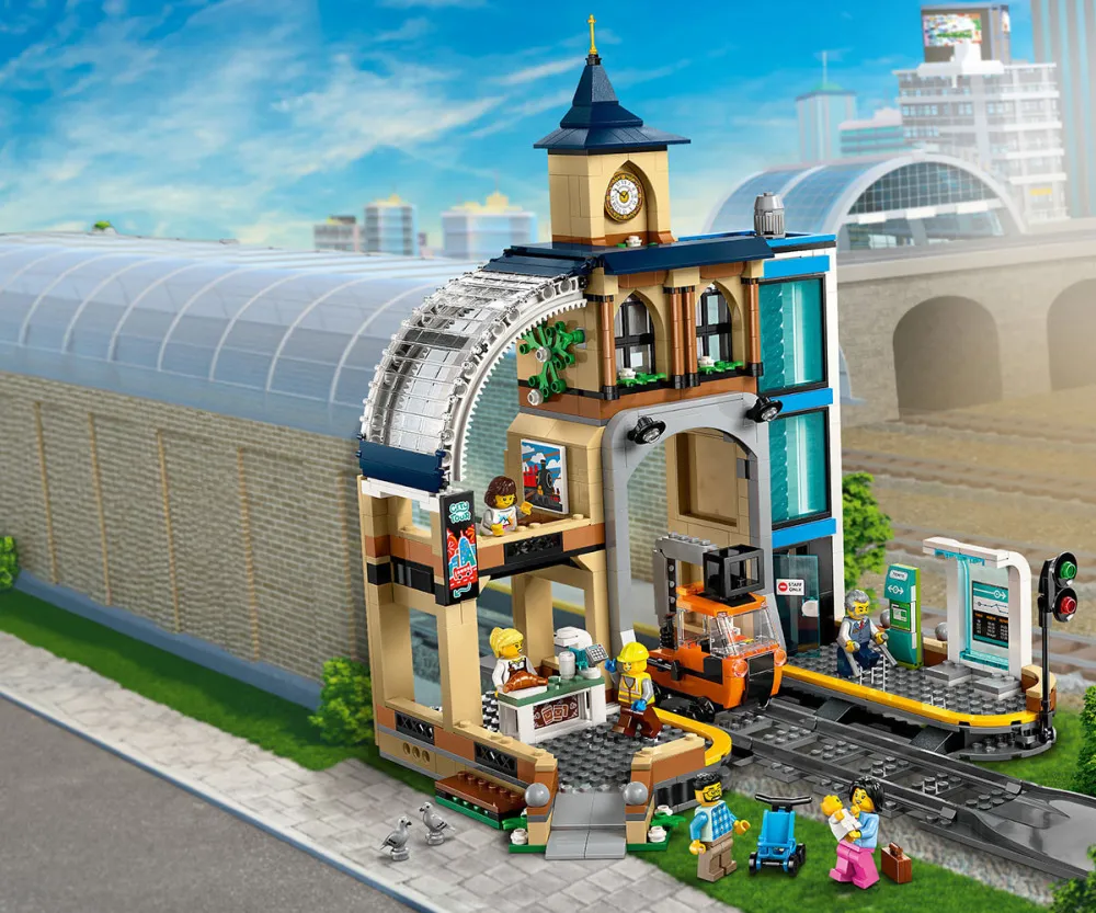 City 60469 Main Train Station