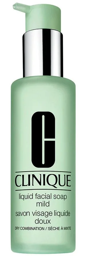 Liquid Facial Soap Mild Liquid Cleansing Soap for Dry and Combination Skin 200 ml