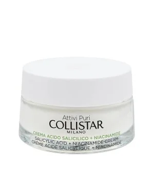 Collistar Attivi Puri Salicylic Acid + Niacinamide soothing cream with salicylic acid