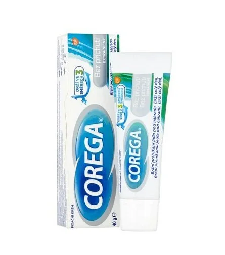 Flavor-Free Extra Strong Denture Adhesive Cream 40 g