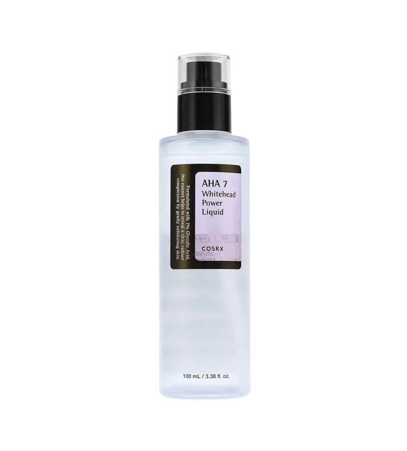 AHA7 Whitehead Power Liquid exfoliating essence for hyperpigmented skin 100 ml
