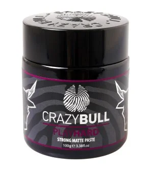 CrazyBull Play Hard Matte Paste matte styling paste with strong hold 100 g