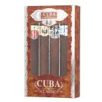 Cuba Cuba Set Yellow 35 ml + EDT Blue 35 ml + EDT Red 35 ml + EDT Orange Eau de Toilette for men