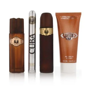 Cuba Cuba Gold Eau de Toilette for Men 100 ml + Eau de Toilette 35 ml + After Shave 100 ml + Shower Gel