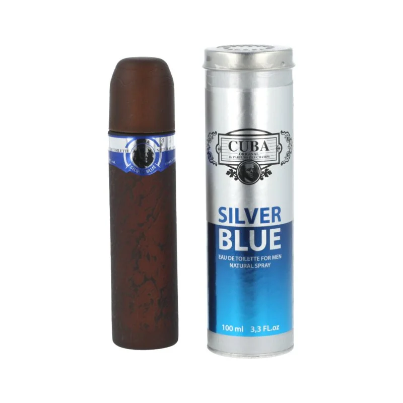 Cuba Silver Blue Eau de Toilette for Men