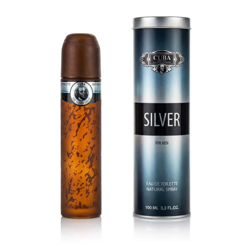 Silver Eau de Toilette for Men 100 ml
