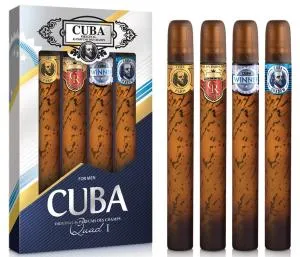Cuba Cuba Cuba Set EDT Gold 35 ml + EDT Royal 35 ml + EDT Winner 35 ml + EDT Shadow 35 ml M