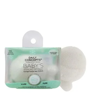 Daily Concepts Baby's Pure Konjac Sponge Children's Bath Sponge