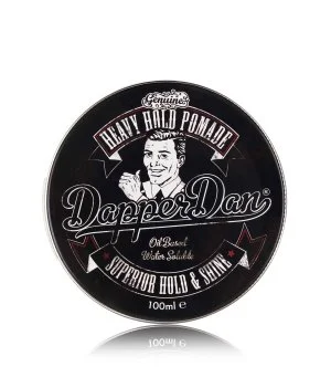 Dapper Dan Heavy Hold Pomade oil-based styling pomade for strong hold and shine