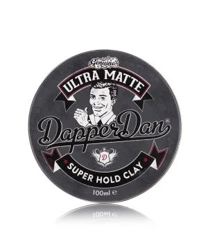 Dapper Dan Ultra Matte Clay Extra Strong Hold Clay Pomade with a Dry Finish