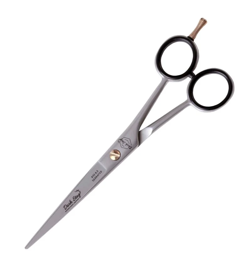 DS1 Barber Serrated Scissors - Serrated 6.5"