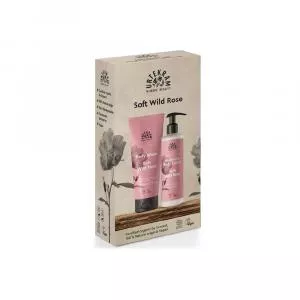 Urtekram Gift set shower gel and body lotion wild rose