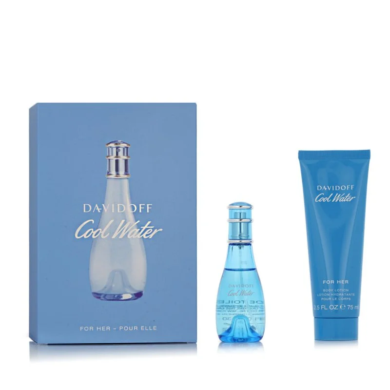 Davidoff Cool Water for Women Eau de Toilette 30 ml + Body Lotion