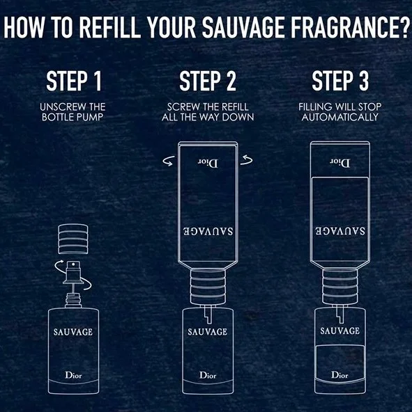 Sauvage Refill parfém 300 ml