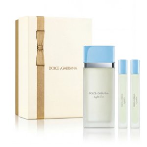 Dolce & Gabbana Light Blue 100 ml + 2 x EDT MINI eau de toilette for women