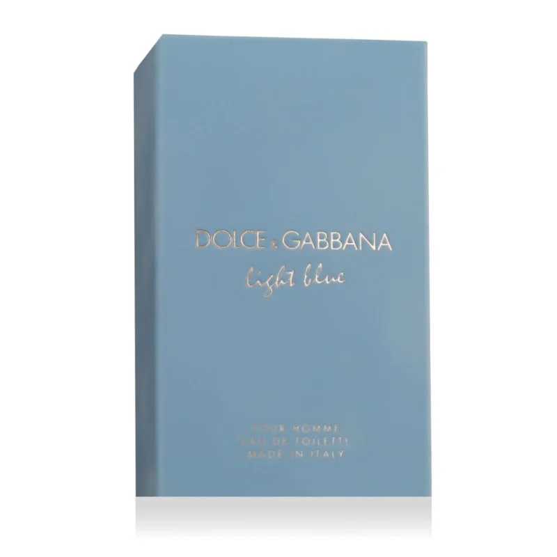 Light Blue Pour Homme Eau de Toilette for Men 100 ml