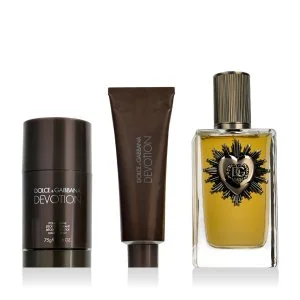 Dolce & Gabbana Devotion Pour Homme Eau de Parfum for Men 100 ml + Deodorant Stick 75 g + Shower Gel