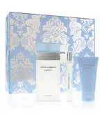 Light Blue gift set for women eau de toilette 100 ml + body cream 50 ml + eau de toilette 10 ml 100 ml + tělový krém 50 ml + toaletní voda 10 ml