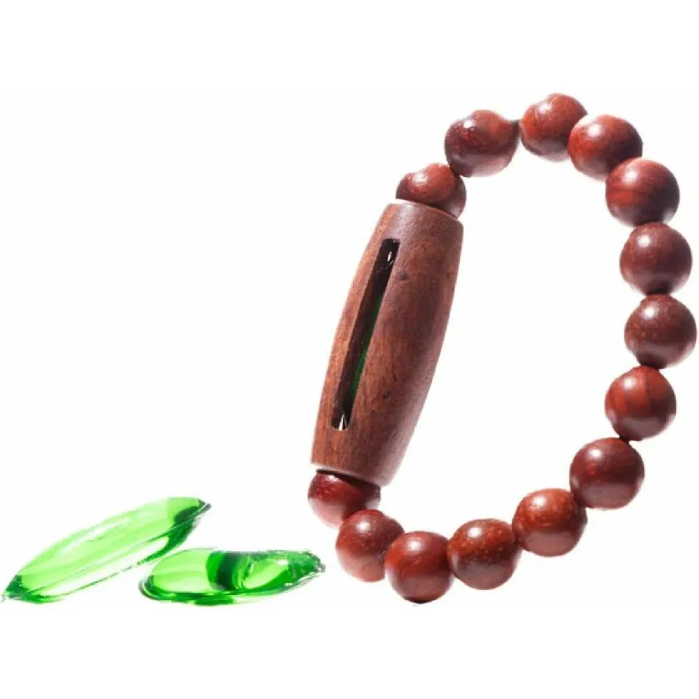 Incognito Wooden bracelet with capsule M
