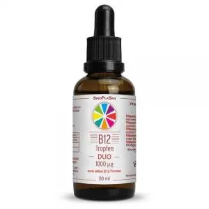 SinoPlaSan DUO drops - vitamin B12 1000 µg (methylcobalamin adenosylcobalamin), 50 ml