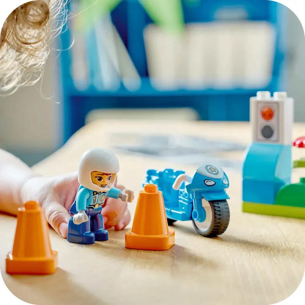 DUPLO® 10471 Blue Police Motorcycle